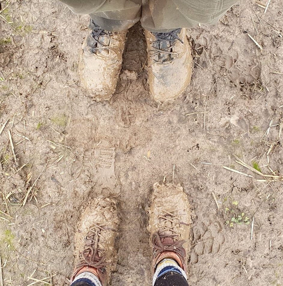 Muddy Feet